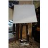 Image 1 : MODERN METAL AND WOOD TABLE LAMP