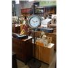 Image 1 : 6FT YARD CLOCK W/ CAST IRON STAND