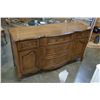 Image 1 : FRENCH PROVINCAL WALNUT BUFFET HUDSONS BAY