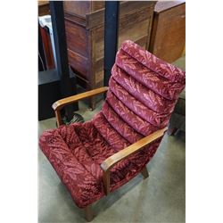 ROSE FLOWERED ARM CHAIR