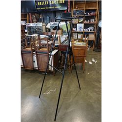 FOLDING BLACK EASEL