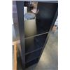 Image 2 : 6FT BLACK IKEA CUBE SHELF