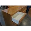 Image 3 : OAK DRESSER W/ MIRROR