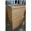 Image 1 : OAK HIGHBOY DRESSER