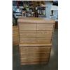 Image 2 : OAK HIGHBOY DRESSER