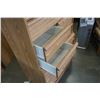 Image 3 : OAK HIGHBOY DRESSER