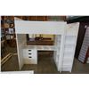 Image 1 : WHITE LOFT BED