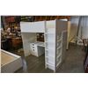 Image 2 : WHITE LOFT BED