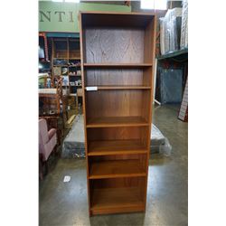 TEAK BOOKSHELF