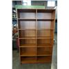 Image 1 : TEAK DOUBLE BOOK SHELF