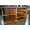 Image 2 : 3FT TEAK BOOK SHELF