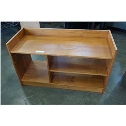 3FT TEAK BOOK SHELF