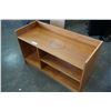 Image 3 : 3FT TEAK BOOK SHELF