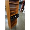 Image 2 : TEAK W/ BLACK DRAWERS BOOKSHELF