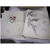 Image 2 : BOX OF COMICS AND DRAWINGS