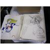 Image 3 : BOX OF COMICS AND DRAWINGS