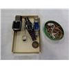 Image 1 : 2 TRAYS OF WATCHES, ETC