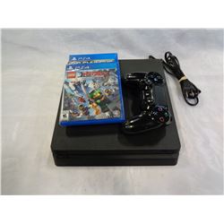 PS4 CONSOLE W/ ONE CONTROLLER AND NEW LEGO NINJAGO GAME - WORKING