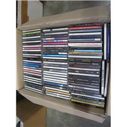 LARGE BOX OF CDS - APPROX 200