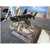 Image 2 : LOT OF 3 FIGURES 2 ALIENS & WOOD SHARK ON ROCK & WOOD