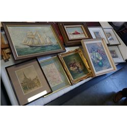 LOT OF PAINTINGS, PRINTS, LIMITED EDITION PRINTS