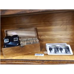 SAWYER'S VIEWMASTER WITH PAPER SLIDES