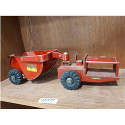 STRUCTO TOYS VINTAGE METAL TRUCK