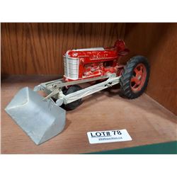 VINTAGE RED HUBLEY DIE CAST TRACTOR
