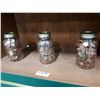 Image 1 : THREE MASON JARS OF PENNIES