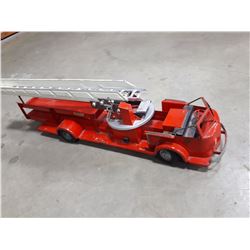 MODEL TOYS RED METAL FIRETRUCK