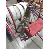 Image 4 : HAND-DRAWN FIRE HOSE CART WITH BRASS NOZZLES