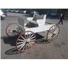 Image 1 : HORSE DRAWN SINGLE SEAT BUCKBOARD WAGON