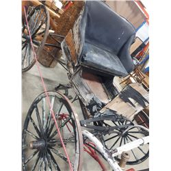 HORSE DRAWN DEMOCRAT WAGON