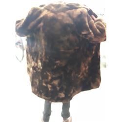 LADIES FULL LENGTH FUR COAT