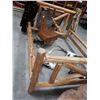 Image 1 : WOOD RAIL STYLE BED FRAME