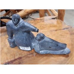 INUIT SOAPSTONE CARVING