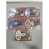 Image 1 : LOT OF 5 HISTORIC COINS W/ STAMP
