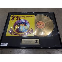 JIMI HENDRIX EXPERIENCE GOLD RECORD