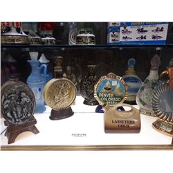 COLLECTION OF DECORATIVE LIQUOR DECANTERS