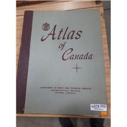 1957 ATLAS OF CANADA