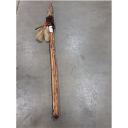 ANCIENT PETRIFIED WOOD TALKING STICK