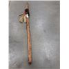 Image 1 : ANCIENT PETRIFIED WOOD TALKING STICK