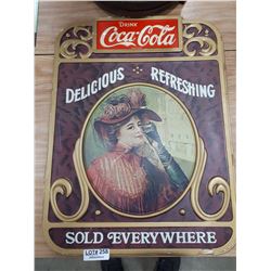 COCA-COLA ADVERTISING SIGN