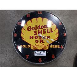 SHELL OIL CLOCK