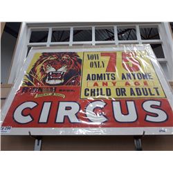 BIRNAM BROS. CIRCUS SIGN