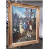 Image 1 : GOLD GILT FRAMED RENNISANCE PAINTING