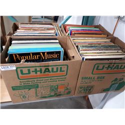 4 BOXES OF VINTAGE RECORDS