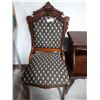 Image 2 : QUEEN ANNE HALL BENCH + PAIR OF ANTIQUE CHAIRS