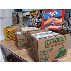 3 SELECT BOXES OF VINYL RECORDS