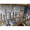 Image 1 : LARGE LOT OF CANDLE STICKS ETC.